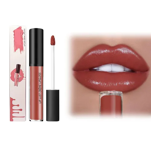 Vista 8 de Fauppt Labiales de 12 colores crema para labios, ligeros, mejorados, impermeables, de larga duración, hidratantes, antiadherentes, para mujeres, 001