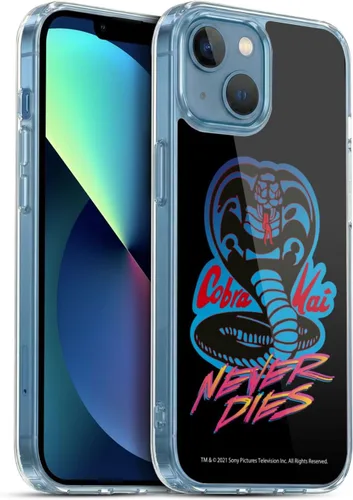Vista 48 de Head Case Designs Funda de gel suave con licencia oficial de Cobra Kai Eagle Fang Logo Key Art compatible con Apple iPhone 7 Plus/iPhone 8 Plus