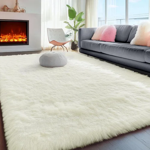 Vista 25 de Alfombras grises pequeñas para dormitorio, 2 x 4 pies, alfombras de pasillo lavables de felpa para pasillo 2- Gris
