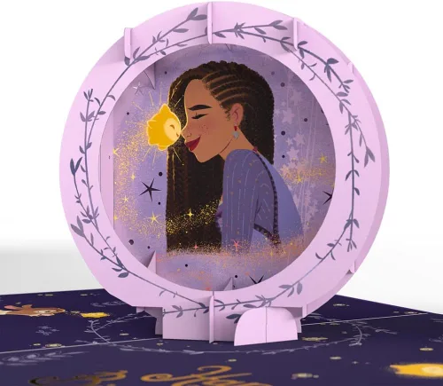 Vista 16 de Lovepop - Tarjeta desplegable de Disney Princess Dreams Come True – Tarjeta de felicitación de cuento de hadas del castillo 3D para niñas, niños