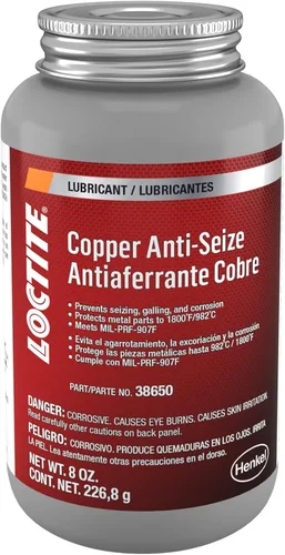 Vista 3 de Loctite Lubricante antiagarrotamiento cobre, para aplicar con pincel - 8 oz.