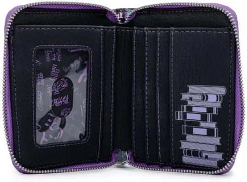 Vista 3 de Loungefly Disney Villains Books - Cartera con cremallera, Multi, Cartera con cremallera
