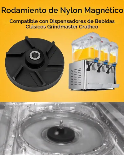 Vista 6 de Impulsor magnético 3587 y carcasa de rodamiento 3220 apto para Grindmaster