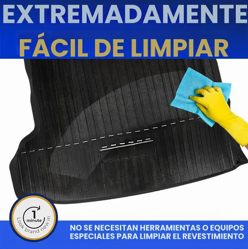 Vista 4 de Forro de carga prémium para Toyota Highlander 2014-2019 100% de protección, alfombrilla de maletero de automóvil de ajuste personalizado