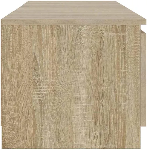 Vista 10 de vidaXL Juego de sala de patio de 3 piezas con elegantes cojines gris oscuro, muebles de exterior de bambú, sofá medio, reposapiés, mesa auxiliar