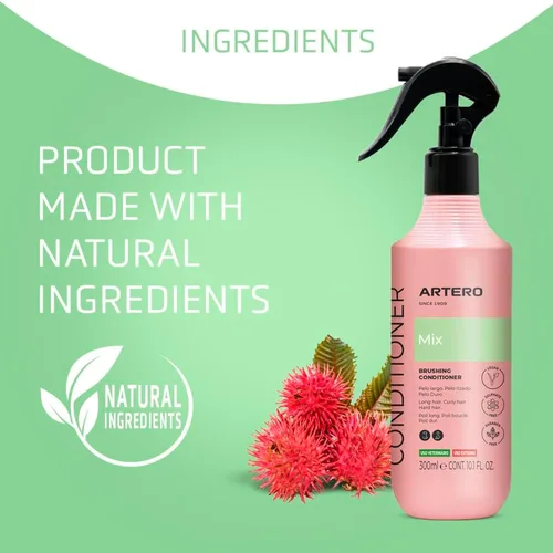 Vista 5 de Artero Mix - Acondicionador sin enjuague para perros, 10.1 fl oz (300 ml)