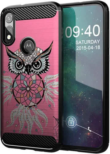 Vista 29 de CasesOnDeck - Funda compatible con Motorola Moto E (2020), diseño delgado, flexible, elegante, de protección contra golpes, funda de poliuretano