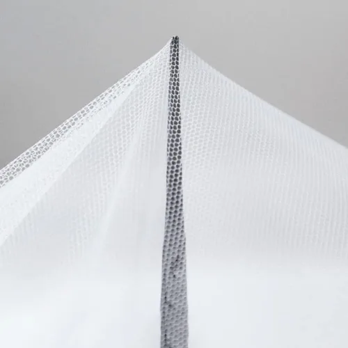 Vista 6 de Mosquitera de 4 esquinas para cama, cortinas de red de dosel de tamaño individual Ultra Fine Mosquitero Bug Protection Net for Bedroom Patio