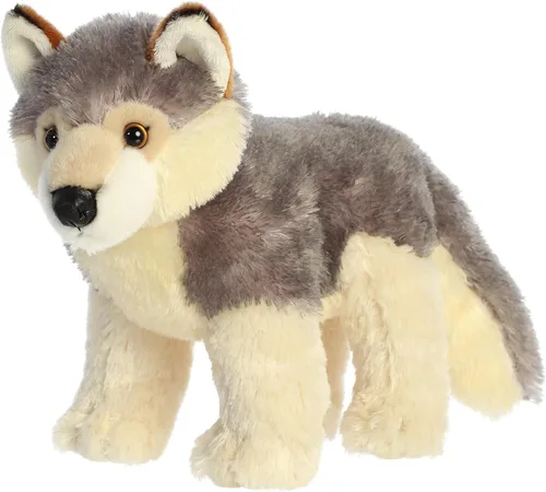 Vista 19 de Aurora® Adorable Flopsie™ - Animal de peluche con diseño de tiburón, facilidad para jugar, compañeros intemporales, color gris, 12 pulgadas