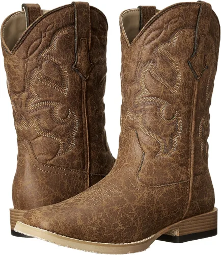 Vista 7 de Botas de hombre Roper, de punta cuadrada, botas del oeste