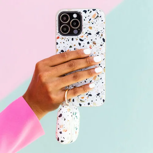 Vista 6 de Sonix Fundas protectoras duras para Apple AirPods (3ª generación) Estampado Terazzo Confeti