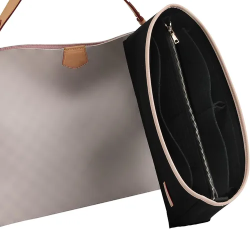 Vista 13 de Doxo Organizador de fieltro para bolso LV Speedy 20, Alma BB, Noe, Beige