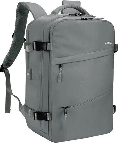 Vista 16 de HOMIEE Spirit Airlines - Mochila de viaje de 18 x 14 x 8 pulgadas, bolsa para artículos personales, equipaje de mano debajo del asiento, aprobada