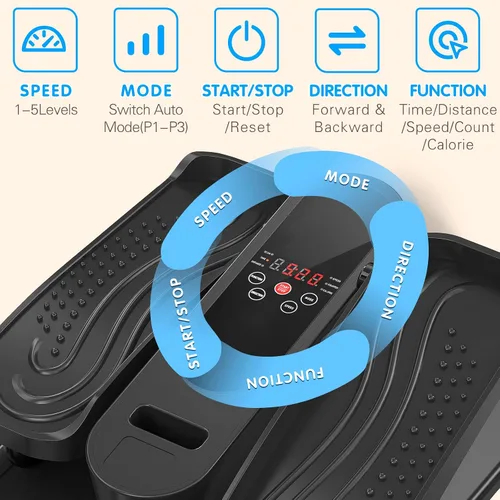 Vista 2 de Under Desk Elliptical Machine, Mini Ellipse Leg Exerciser Electric Seated Pedal Fully Assembled Quiet Compact for Seniors Portable Stepper with