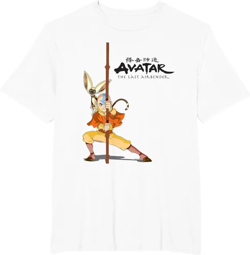 Vista 17 de Avatar: The Last Airbender Aang Momo Camiseta Heather Grey