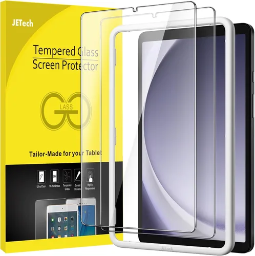Vista 17 de JETech Protector de pantalla para Samsung Galaxy Tab S6 Lite (10.4 pulgadas, modelo 2024/2022/2020) con marco de fácil instalación, película