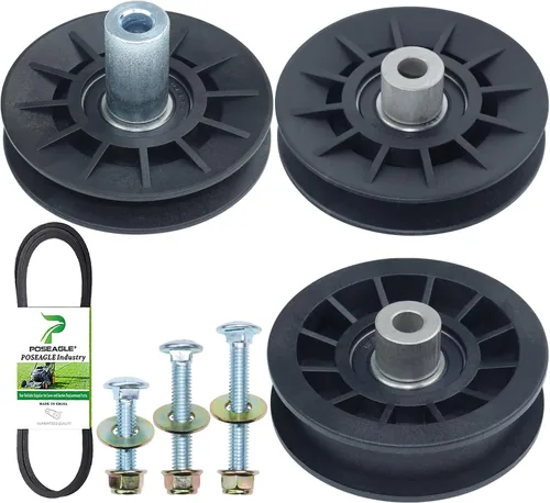 Vista 34 de 532196106 Husqvarna Polea tensora para Husqvarna 54" Z254f Z254 Deck Replaces 532197379 Craftsman 197379 196106 Idler Pulley for Husqvarna 54