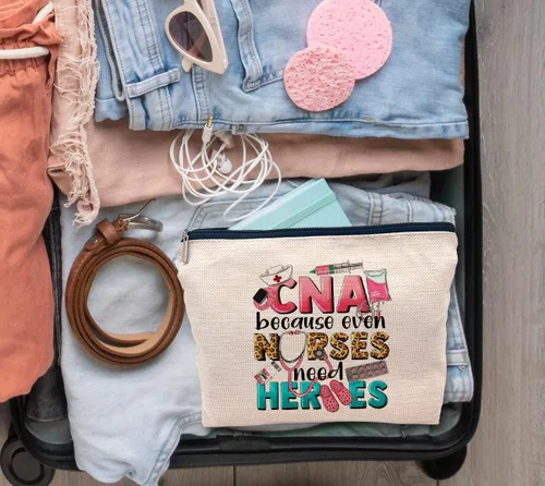 Vista 4 de IWXYI bolsa de maquillaje de enfermera bt, Cna