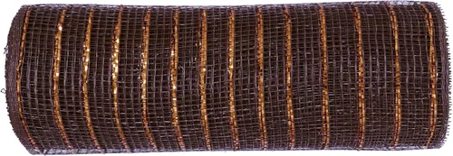 Vista 29 de YYCRAFT cinta metálica de malla de poliéster para decoración y manualidades, 10 yardas Rosa