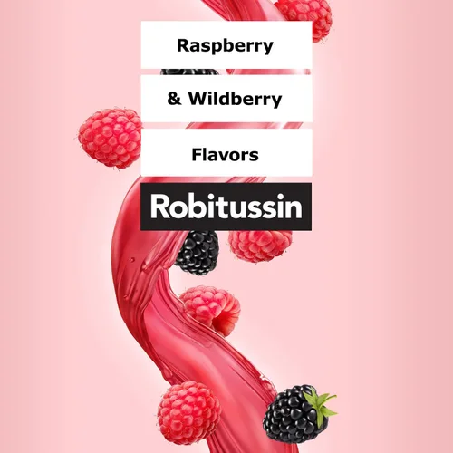 Vista 5 de Robitussin DM de máxima fuerza para la tos + congestión del pecho y máxima fuerza para la tos nocturna DM, medicamento para la tos para adultos