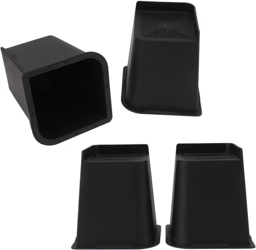 Vista 7 de Elevador de muebles de 6 pulgadas, resistente a prueba de deslizamiento, ABS, bloque de elevación para silla y sofá