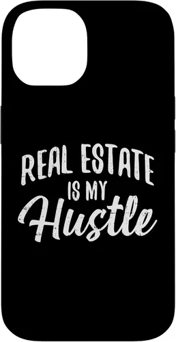Vista 4 de Funda de regalo para iPhone 13 Pro Real Estate Is My Hustle Funny Agent Realtor Broker