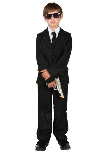 Vista 6 de Traje negro para niños Multicolor