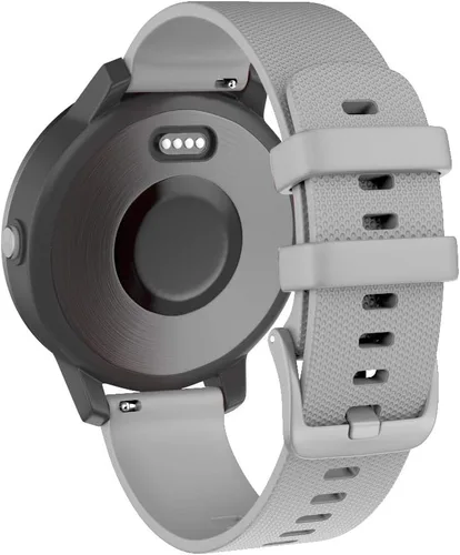 Vista 7 de ISABAKE Correa de repuesto para reloj Polar Ignite para Garmin vivoactive4 / Active de 0.866 in de liberación rápida de silicona