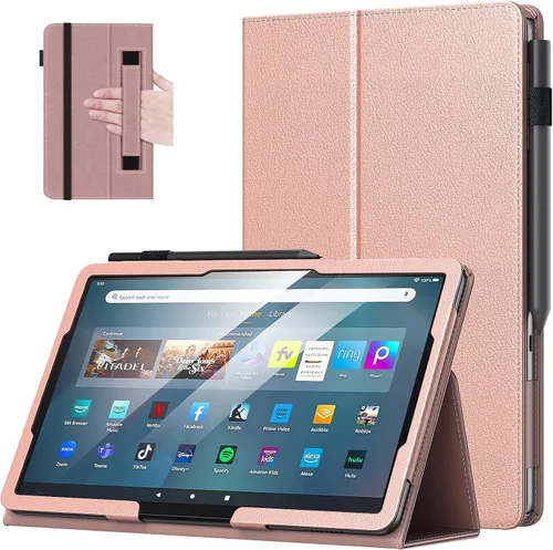 Vista 20 de MoKo Funda para Amazon Kindle Fire Max 11 (13ª generación, versión 2023) de 11 pulgadas, funda plegable delgada con soporte para tableta Fire 11