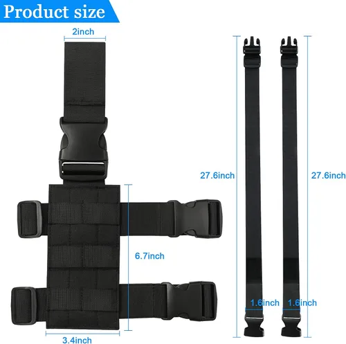 Vista 7 de Funda para Barrel Smith & Wesson M&P de 4.25 pulgadas + funda de pierna caída