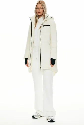 Vista 24 de Orolay - Chaqueta de plumón para mujer, abrigo de longitud media