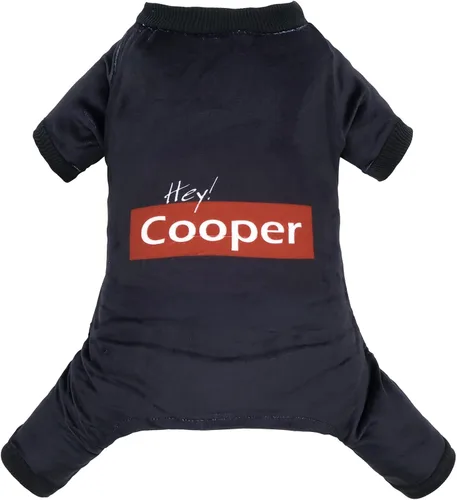 Vista 17 de CuteBone Pijamas de Navidad Suaves y Elásticos para Perros - Pijamas Acogedores para Mascotas Mono Transpirable para Perros Pequeños - Atuendo