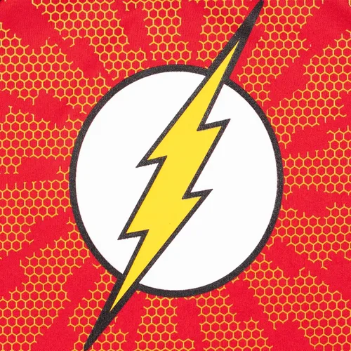 Vista 6 de DC Comics Paquete de 3 camisetas de la Liga de la Justicia Batman Superman Flash Athletic