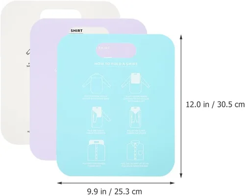 Vista 2 de Alipis 3 piezas de tabla de ropa, carpeta de camisetas plegables para adultos, camisetas plegables para adultos, disfraces para adultos, disfraces