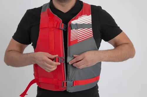 Vista 9 de Stohlquist Universal Fit Adult Life Jacket PFD (4 Pack) Coast Guard Approved, for Men and Women 90+ lbs, Lightweight Neoprene and Adjustable, Ideal