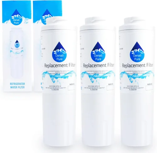 Vista 2 de Paquete de 3 filtros de agua de repuesto para refrigerador JFC2089HTB, compatible con el cartucho de filtro de agua UKF8001