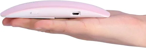 Vista 3 de Lámpara de secado de uñas, mini, 6 W, LED, UV, portátil, secado de uñas, lámpara de secado para esmalte a base de gel, alimentación USB con ajuste