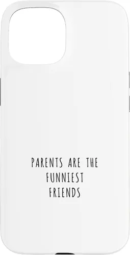 Vista 6 de iPhone 16 Parents are the funniest friends Case