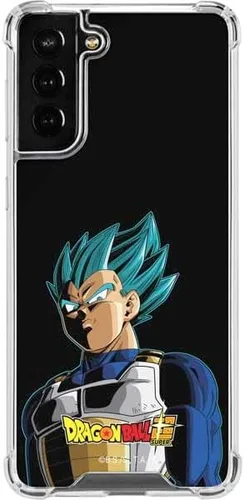 Vista 8 de Skinit Funda transparente compatible con Galaxy S22 Plus, diseño oficial de Dragon Ball Super Goku