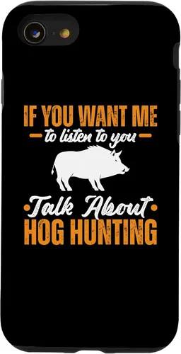 Vista 13 de iPhone 12 mini Hog Hunting Dog Gun Call Hunter Pigs Wild Javelina Case