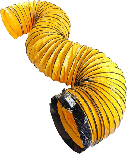 Vista 4 de MOUNTO Manguera flexible de conducto de PVC de 25 pies para ventilador de escape (24 pulgadas)