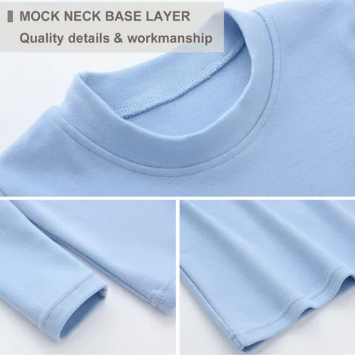 Vista 8 de Conjunto de ropa interior térmica para niños y niñas, pijamas largos para niños, 3-7 años