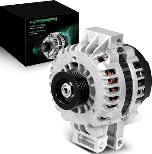 Vista 47 de Alternador de 4.0L para: Ford Explorer 2002 2003 2004, Explorer Sport Trac 2001-2004 para: Mercury Mountaineer 2001-2004, polea de 6 ranuras de 12V