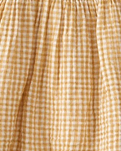 Vista 5 de Carter's Vestido de algodón orgánico para niña bebé