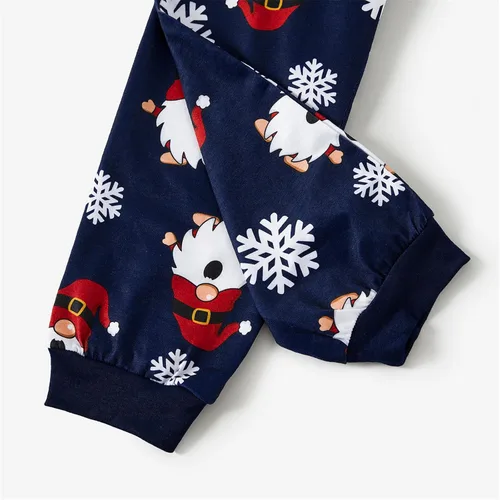 Vista 8 de PATPAT Pijamas de Navidad para la familia, conjuntos de pijamas navideños a juego para la familia con el bebé