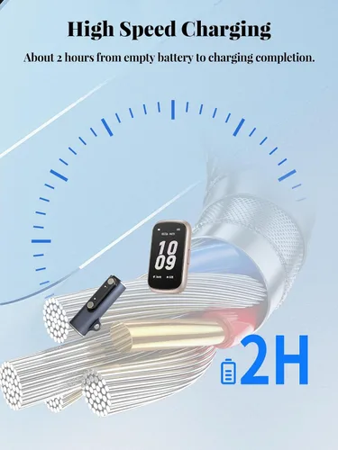 Vista 5 de Adaptador de cargador para rastreador de fitness BOALZETD P08