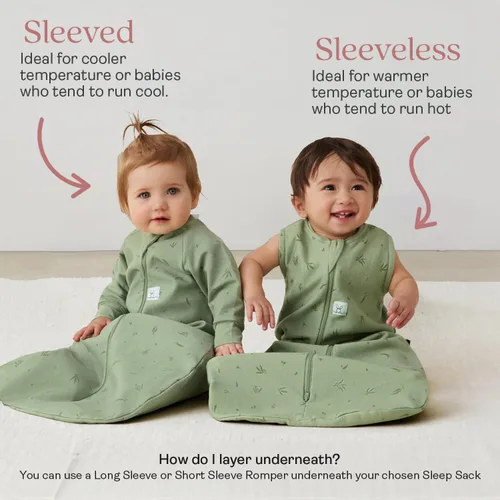 Vista 7 de ergoPouch Saco de dormir de Jersey 0.2 TOG – Saco de dormir para bebé sin mangas, transición ideal del envolvimiento, ajuste ceñido mantiene al bebé