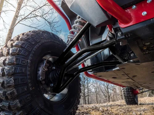 Vista 3 de Brazos A superiores e inferiores SuperATV de alta holgura para los modelos Polaris RZR XP Negro