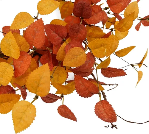Vista 3 de Coronas de otoño para puerta delantera, corona de eucalipto de otoño, corona de otoño para puerta delantera, interior y exterior, casa de campo