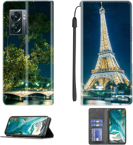Vista 298 de jioeuinly ATT Motivate 2 - Funda compatible con ATT Motivate 2, funda con soporte abatible y cierre magnético DJS